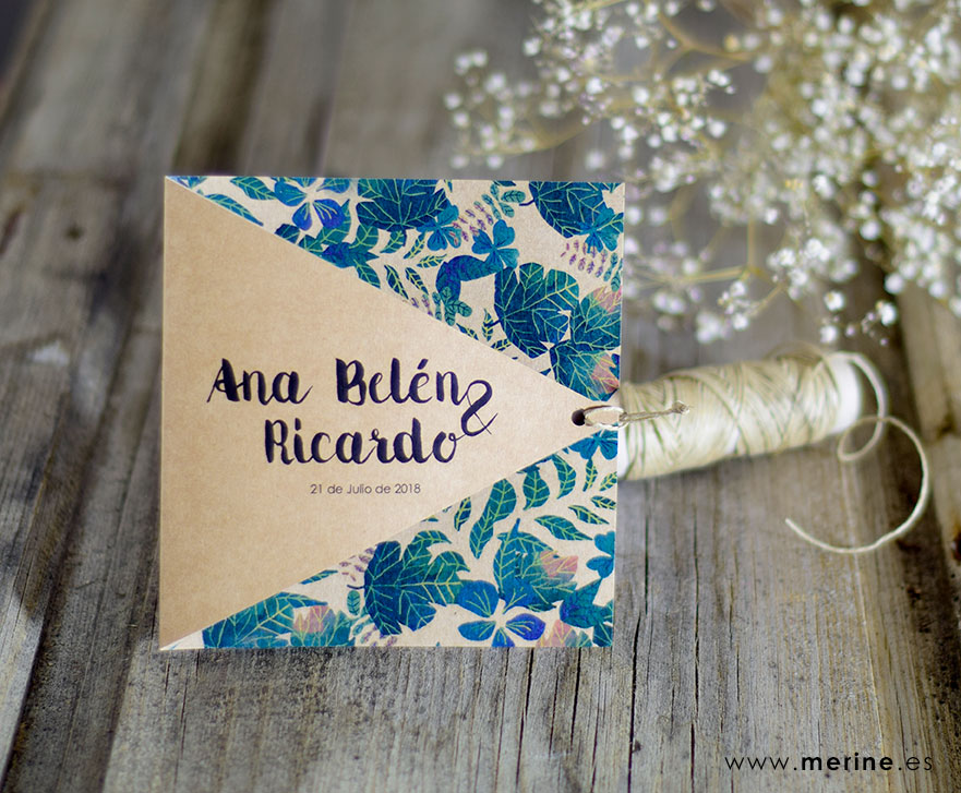 partecipazioni matrimonio origami