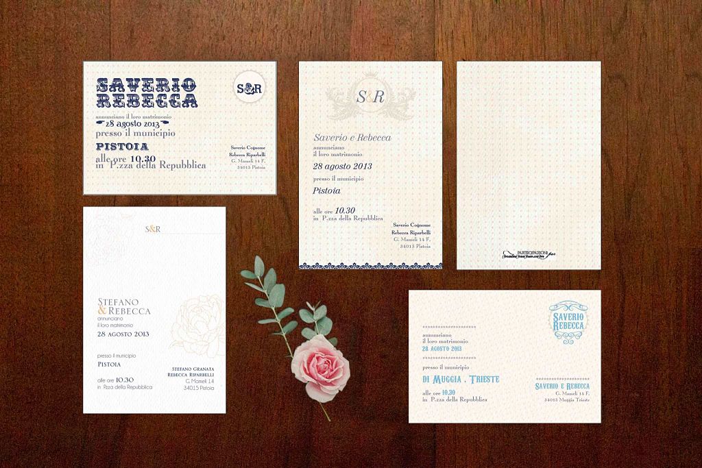 partecipazioni matrimonio vintage shabby chic