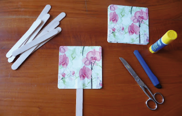 tutorial per creare un ventaglio matrimonio