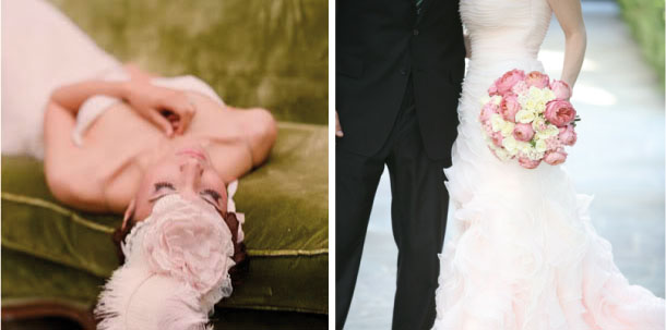 Matrimonio con le peonie