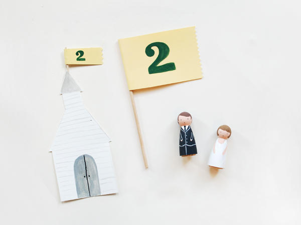 tutorial centrotavola di matrimonio originale