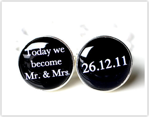 gemelli abito da sposo personalizzati