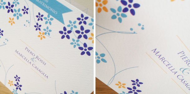 partecipazioni per matrimonio fiori