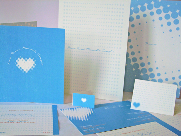 Partecipazioni di matrimonio cuore