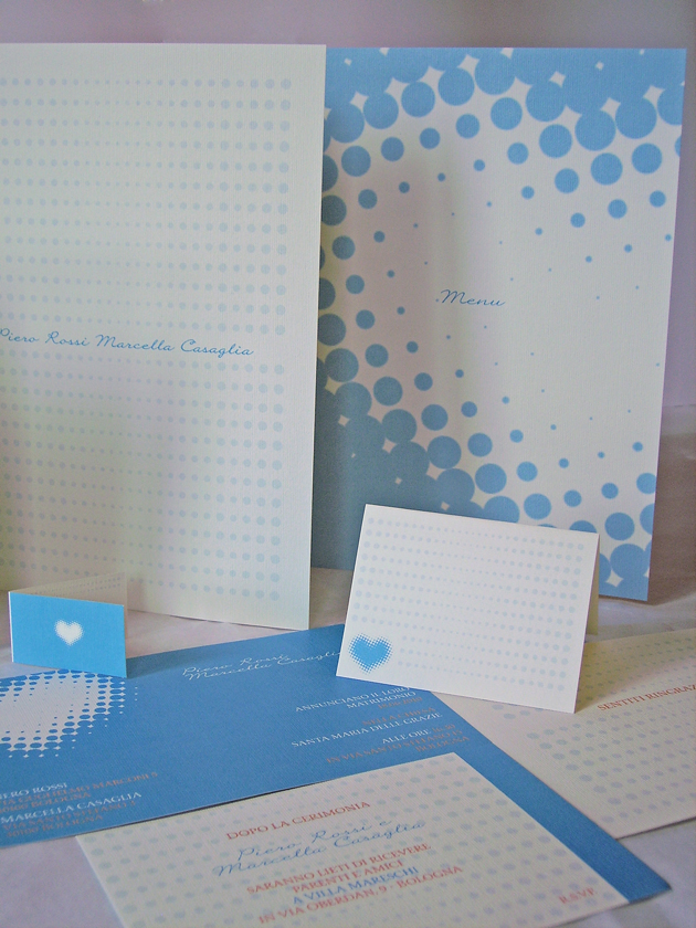 Partecipazioni di matrimonio cuore