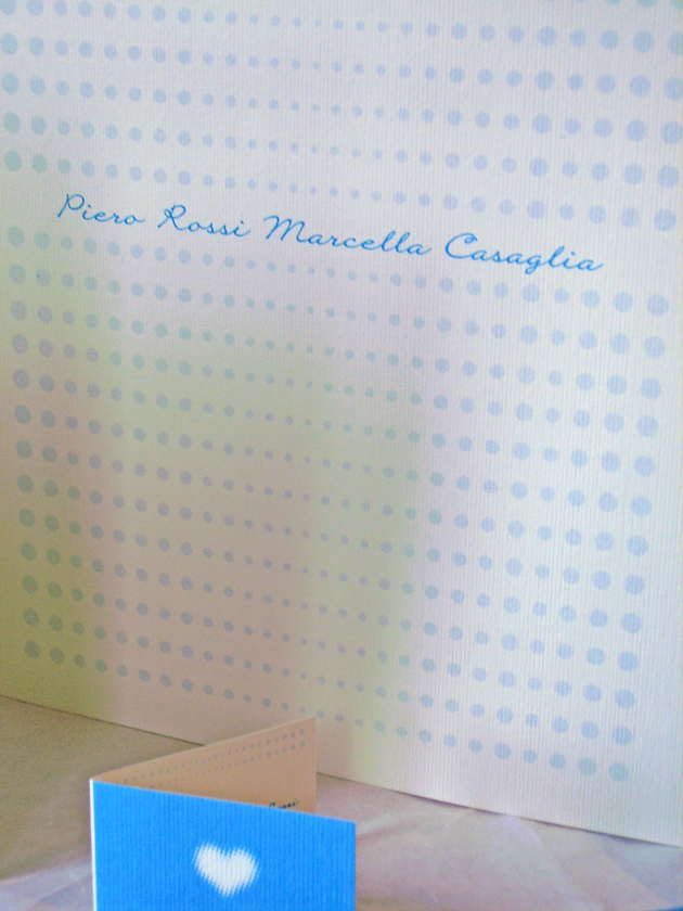 Partecipazioni di matrimonio cuore