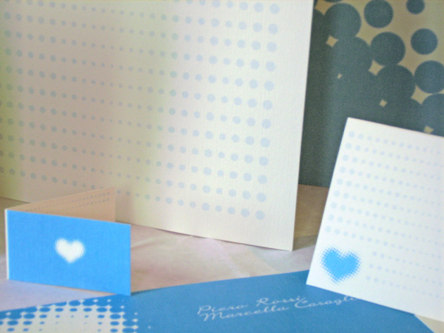 Partecipazioni di matrimonio cuore