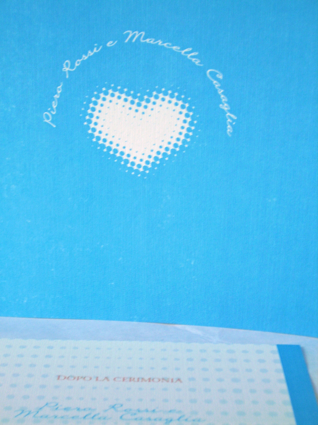 Partecipazioni di matrimonio cuore