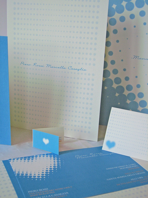 Partecipazioni di matrimonio cuore