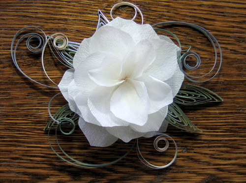 Partecipazioni di matrimonio quilling