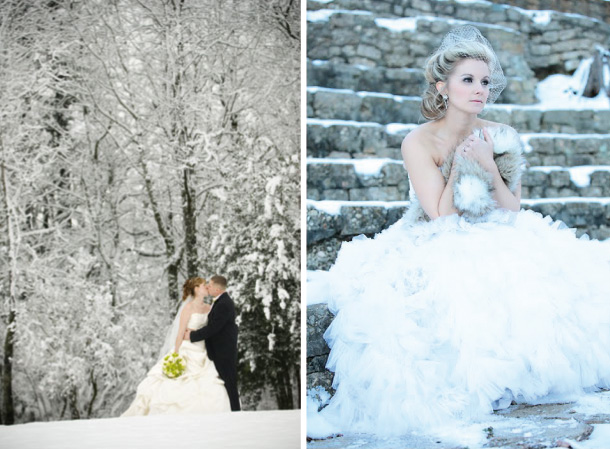 Idee per un matrimonio in inverno