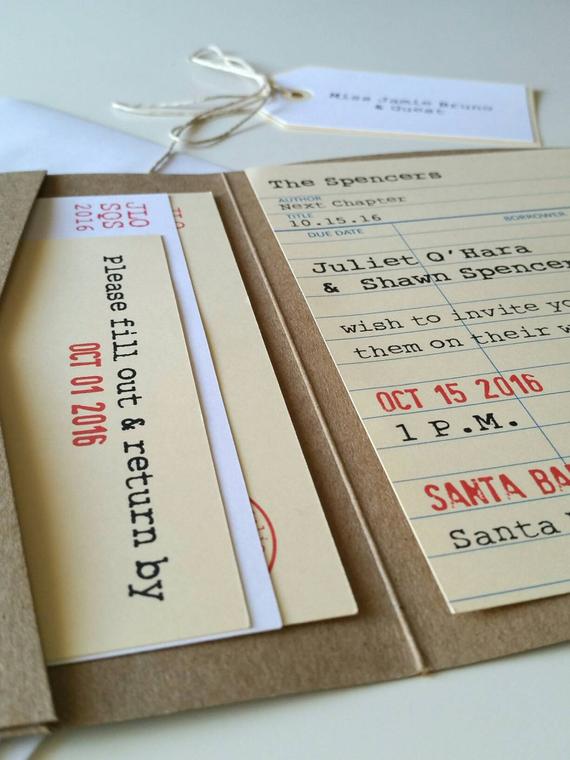 Pocketfold stile tessera della biblioteca