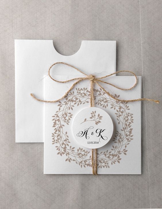 Partecipazioni di matrimonio con tag