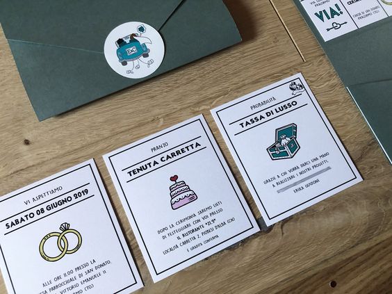 Partecipazioni matrimonio Monopoli