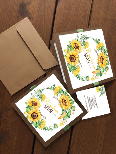 Matrimonio colore giallo