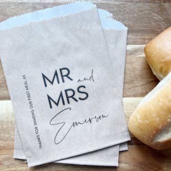 Coordinati matrimonio sacchetto pane
